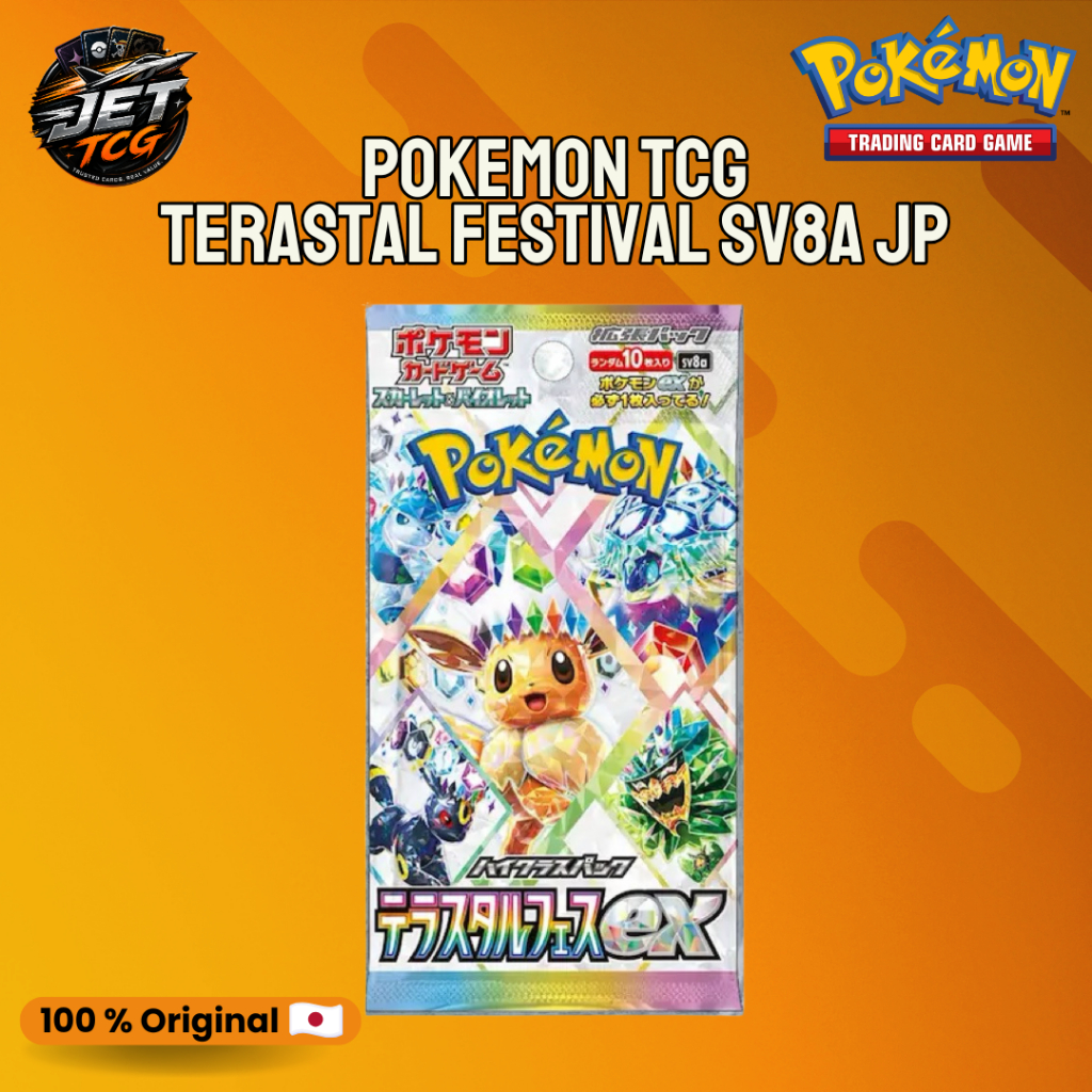 Pokémon Terastal Festival ex Booster Pack JP Pokemon Nhật Bản Ngẫu Nhiên