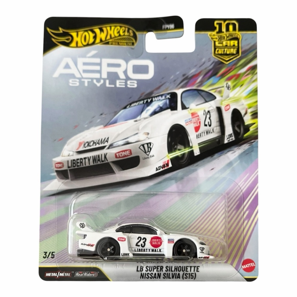 Hot Wheels Premium Aero Styles LBWK Liberty Walk LB Super Silhouette Nissan Silvia (S15)