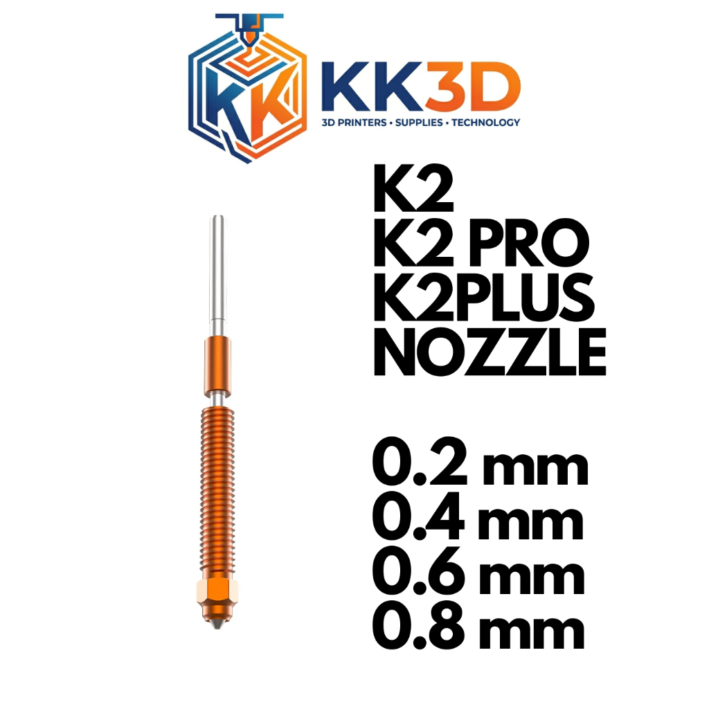 Đầu phun k2 creality k2pro k2plus k2 Đầu in