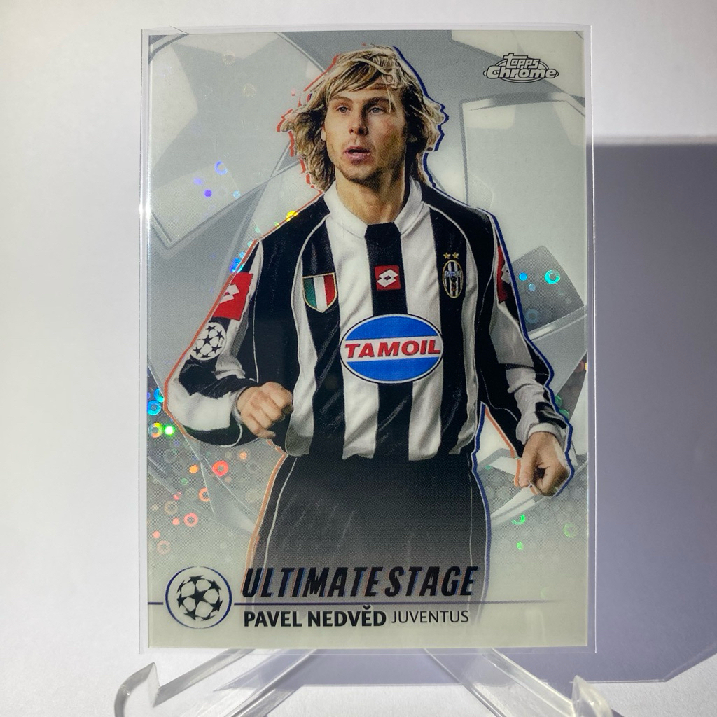 Thẻ Bóng Đá PAVEL NEDVED JUVENTUS ULTIMATE STAGE TOPPS CHROME 2026