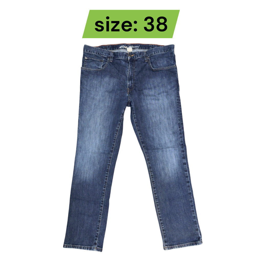 Quần Jean Eddie Bauer Eo 38 Chiều Dài 39 Chân 7 Giây Mã S38