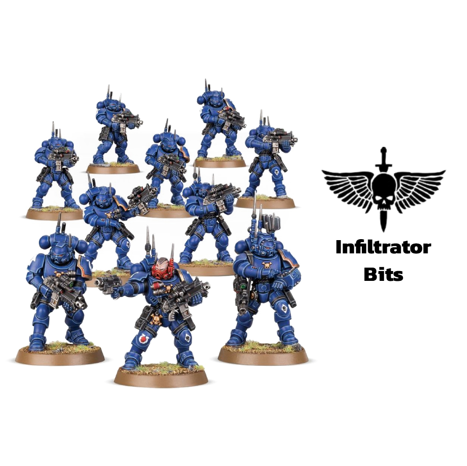 Infiltrator Squad Bits Warhammer 40K Space Marine Phụ tùng