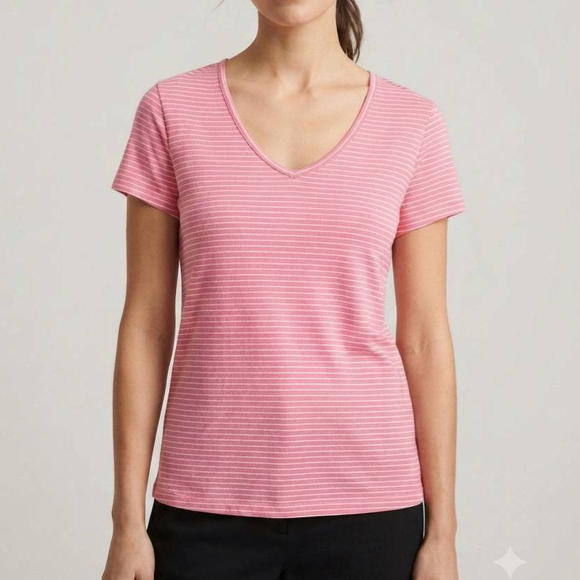 Áo thun Poly cổ chữ V Uniqlo airism 40 / 28