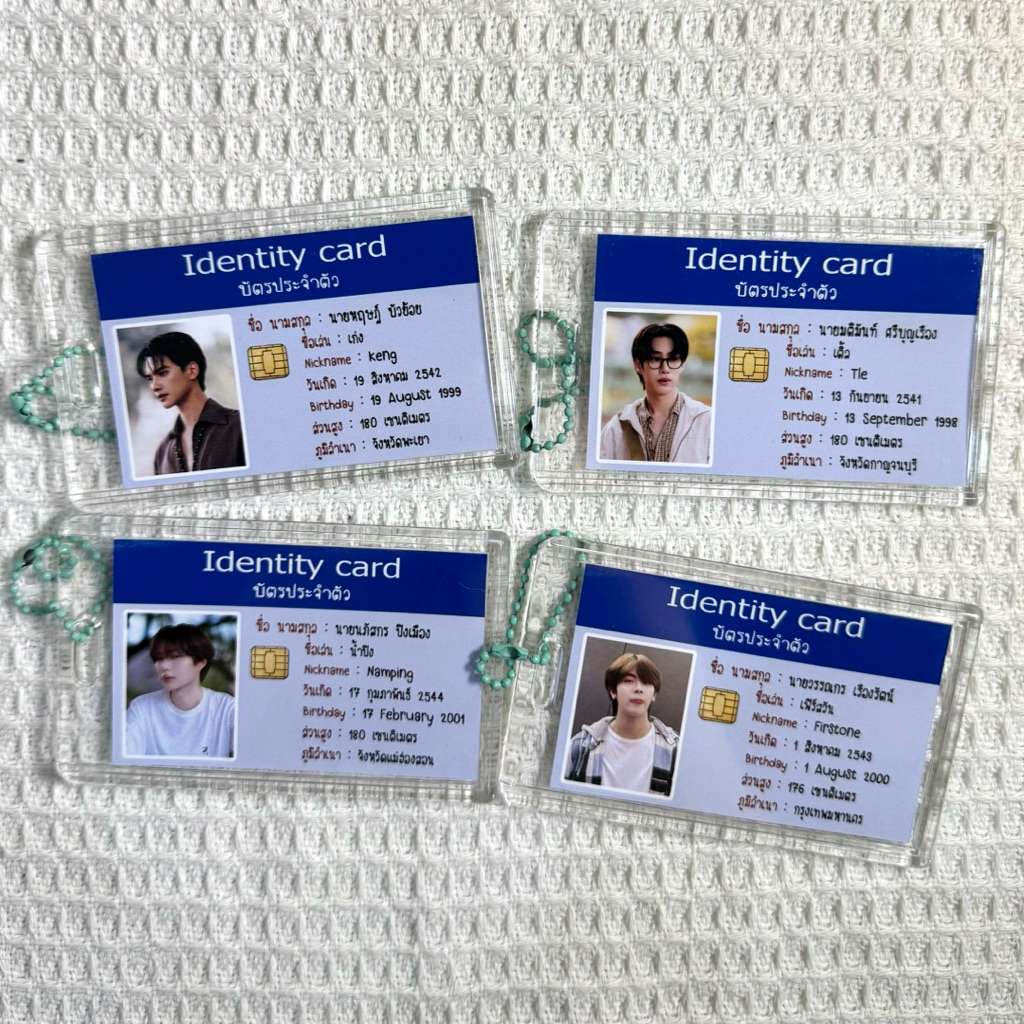 Khung Thẻ Khimjira Phải Sống Tốt Tại Ping Water Wealth Napasakorn Tea First One keng harit Busking