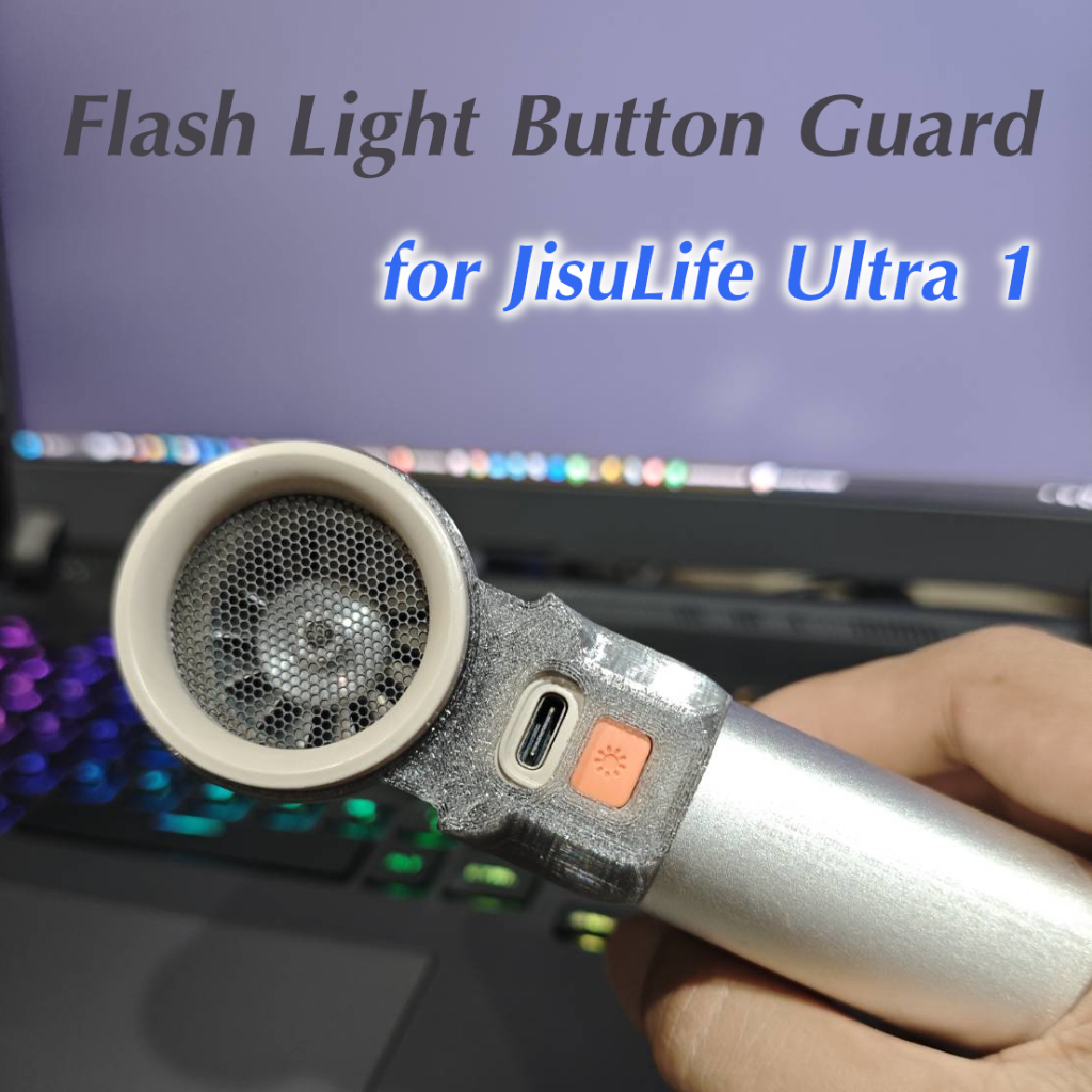 Vỏ bảo vệ nút nhấn tình cờ cho JisuLife Ultra 1 (Bảo vệ đèn Flash)