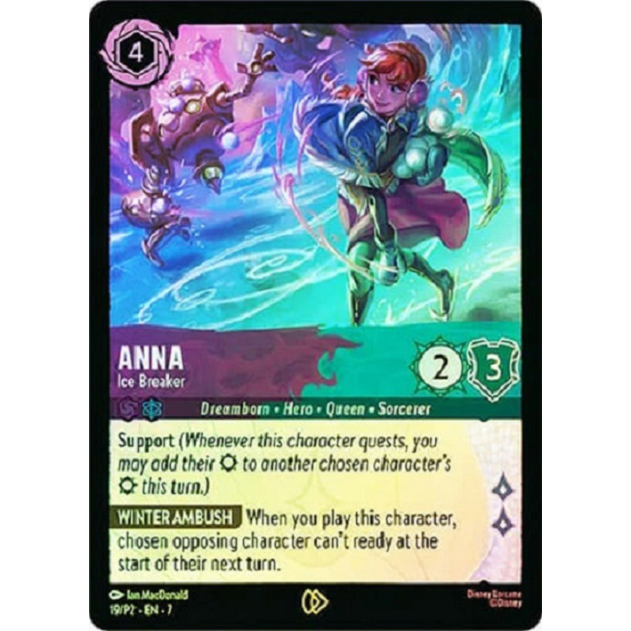 [Disney Lorcana] Anna Ice Breaker (19 / P2)