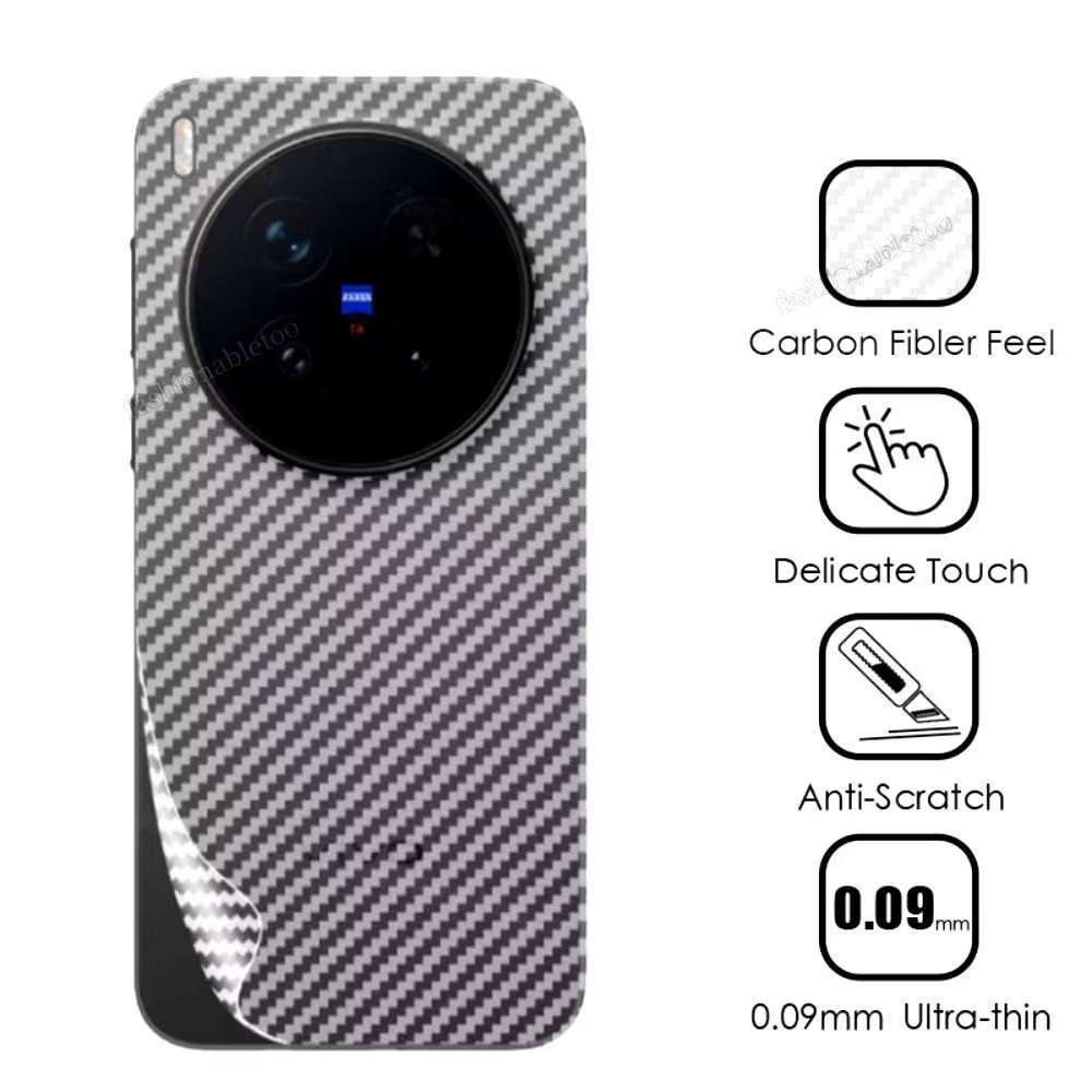 Vivo X300 Pro 5g Phim mặt sau Kevlar mẫu chính hãng X300 / Vivo X300Pro