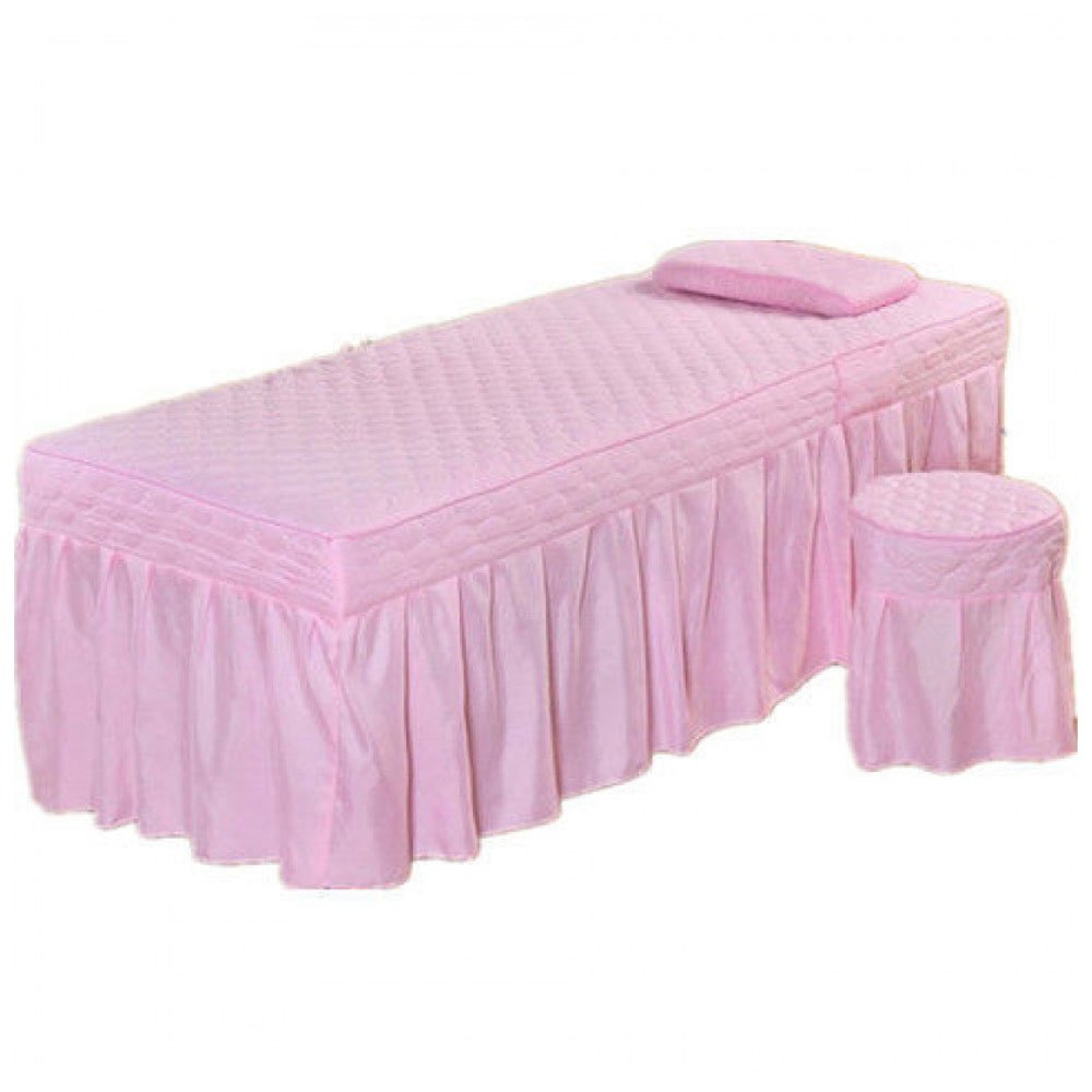 Bộ chăn ga gối ERO Spa có lỗ trước. Màu trơn cho cửa hàng Massage / làm đẹp