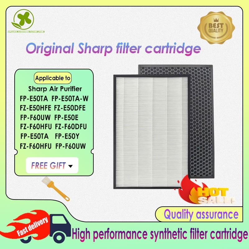 Máy lọc không khí SHARP FP-E50TA FP-E50TA-W FZ-E50HFE FZ-E50DFE FP-F60UW