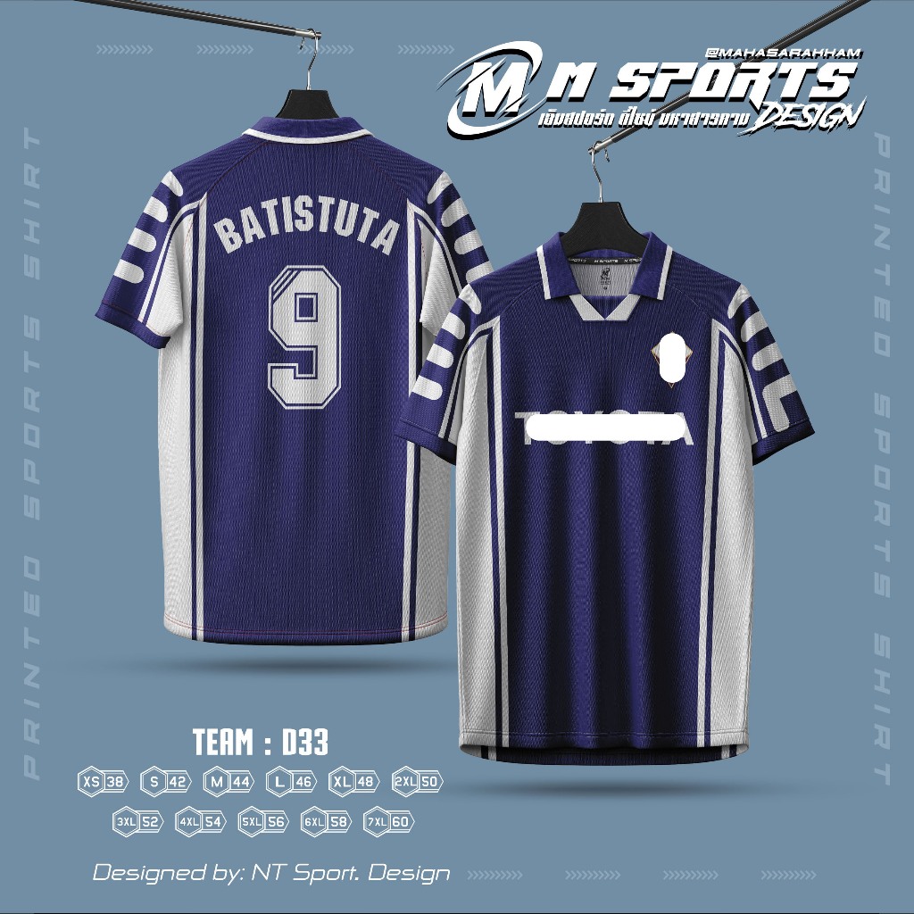 Áo bóng đá ACF Fiorentina Team Retro Mùa giải 1990 / D33