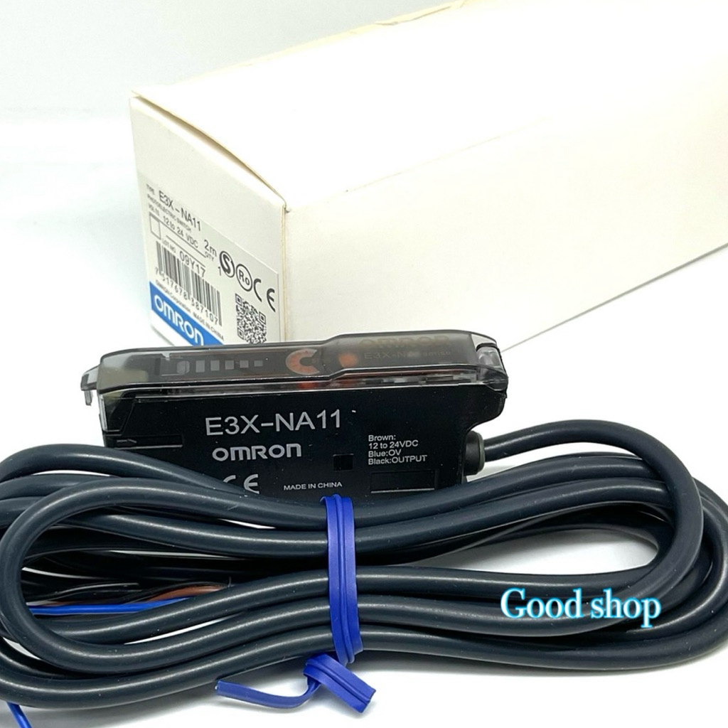 Cảm biến khuếch đại sợi quang Omron E3X-NA11 Quang điện NPN-NO