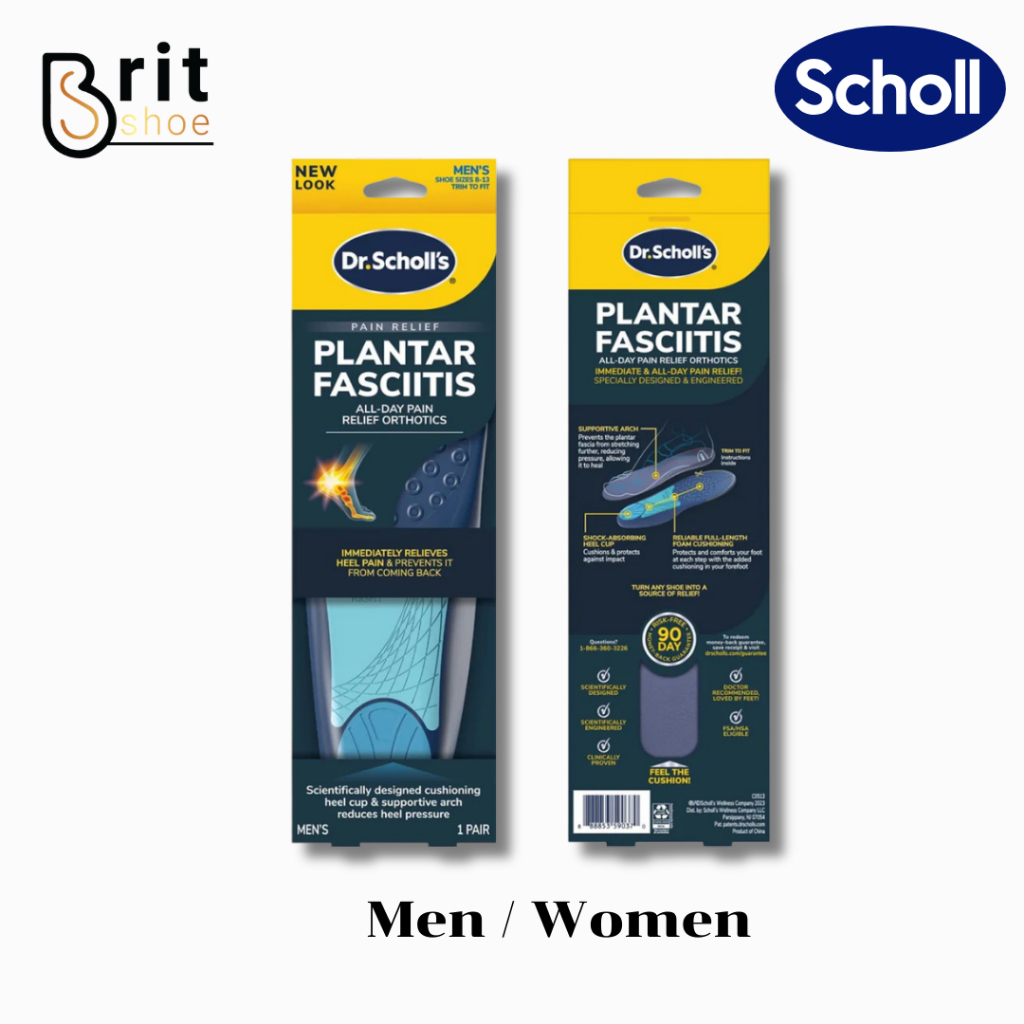 Đế lót cho những người bị bầm tím Dr.Scholls Giảm đau Plantar Fasciitis