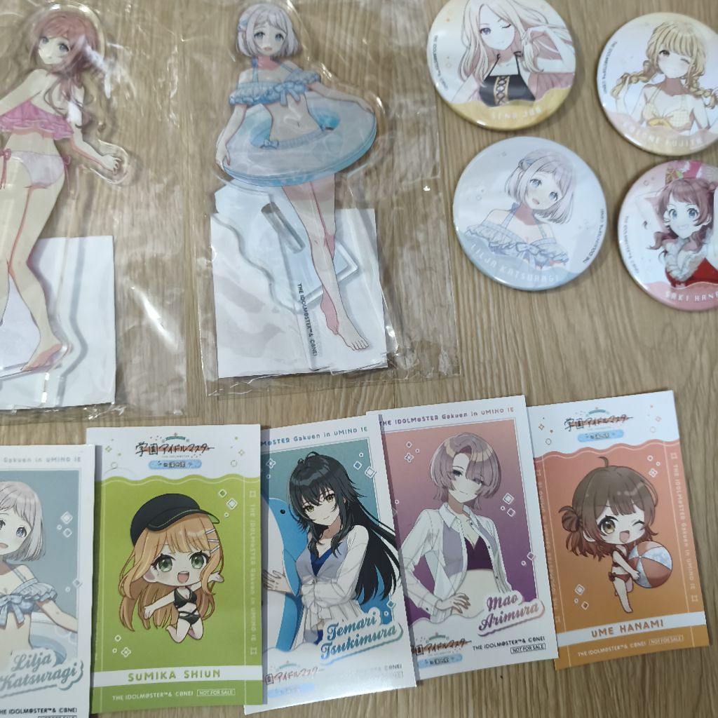 Sưu tập Gakuen Idolmaster Sweet Paradise DMM Kuji