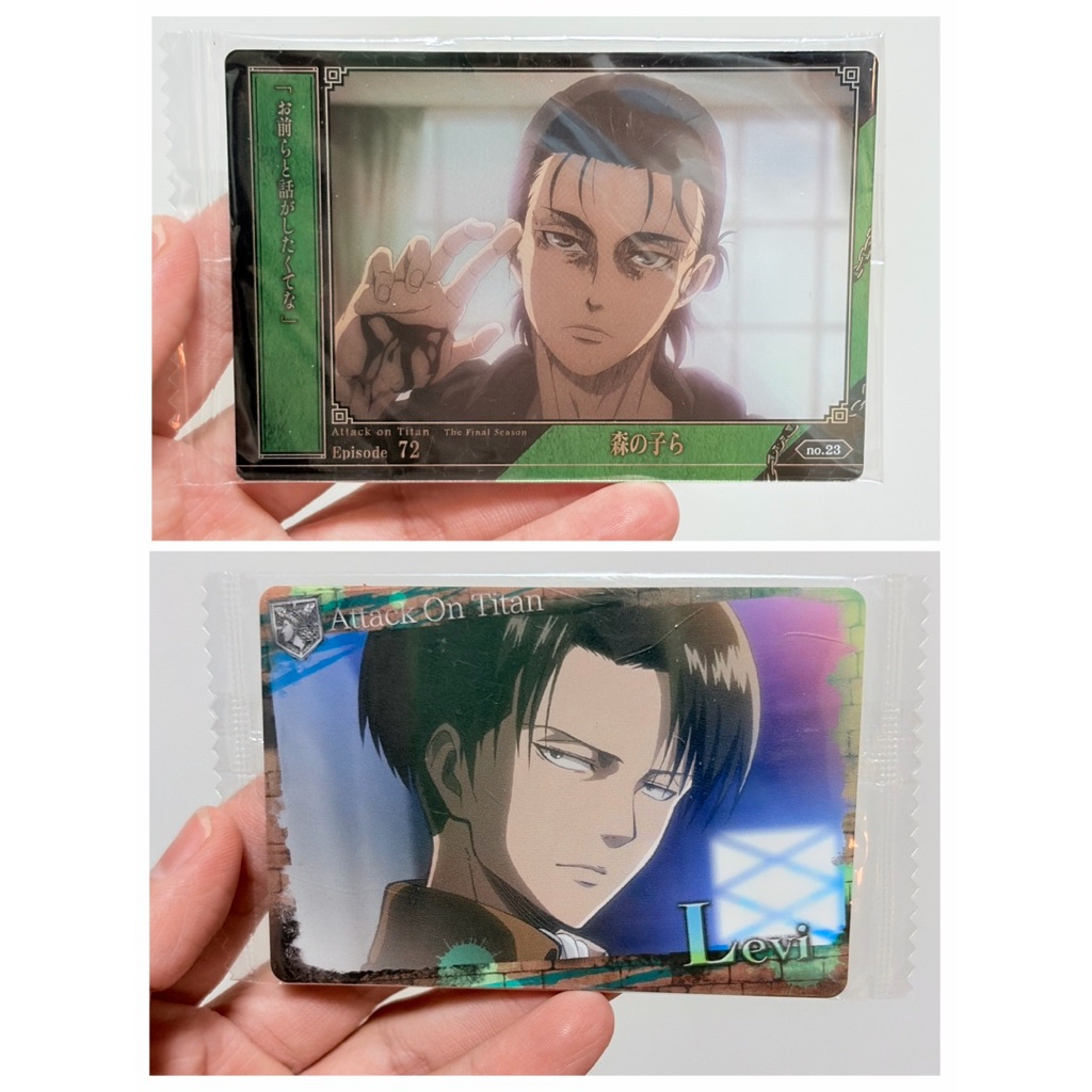 LEVI'S Card Me Anime Levi 's Ackerman Ellen Attack on Titan Levi AOT