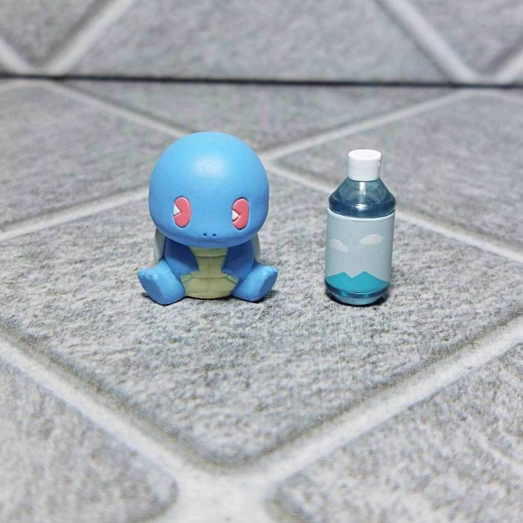 [Đã qua sử dụng] Bộ sưu tập hình Pokemon Oishii Mizu Squirtle Zenitgame Gashapon Center
