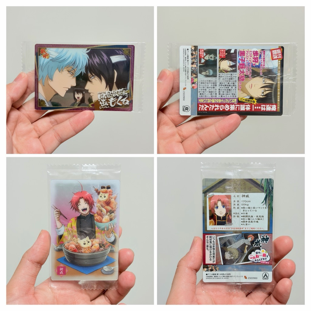 Bộ sưu tập Card Me Anime Gintama