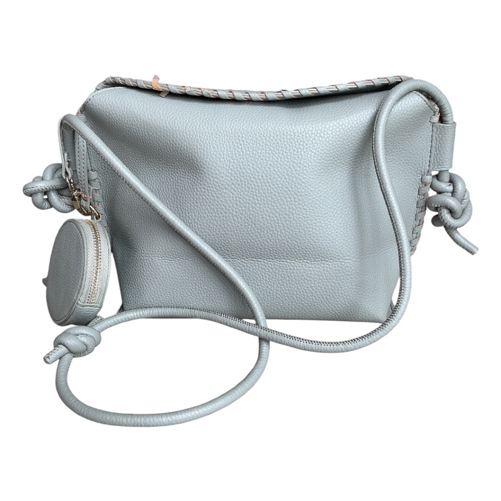 [Đã qua sử dụng] Túi đeo vai marie claire / bis Pastel Blue-Gray kèm ví đựng tiền xu