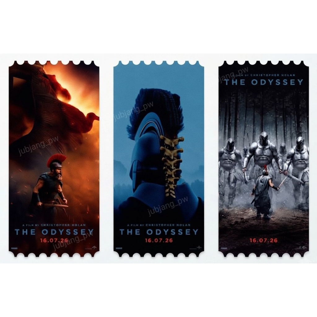 Vé Nhấp Nháy Bộ sưu tập Sử thi Odyssey từ SF Cinema Collectible 2026 Christopher Nolan