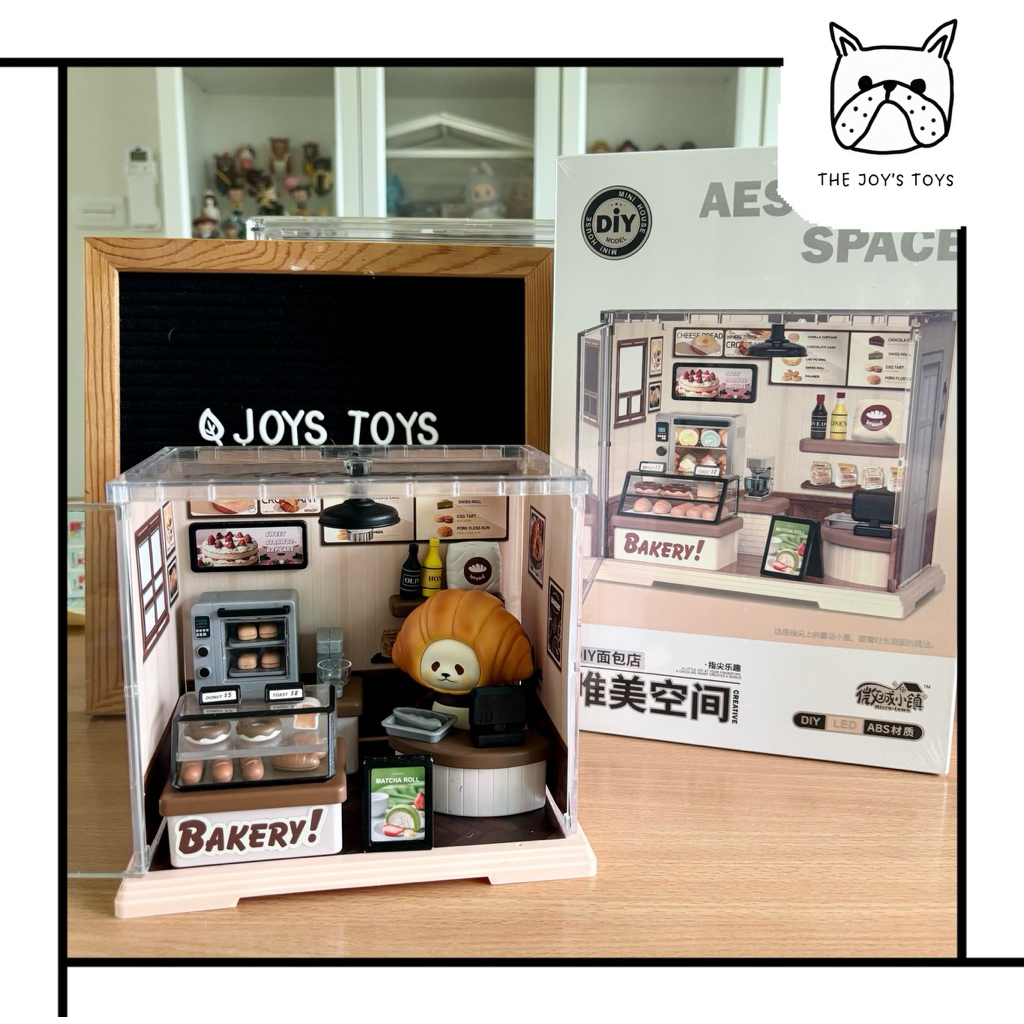 Model Bakery Shop Khối xây dựng Nhà búp bê 1