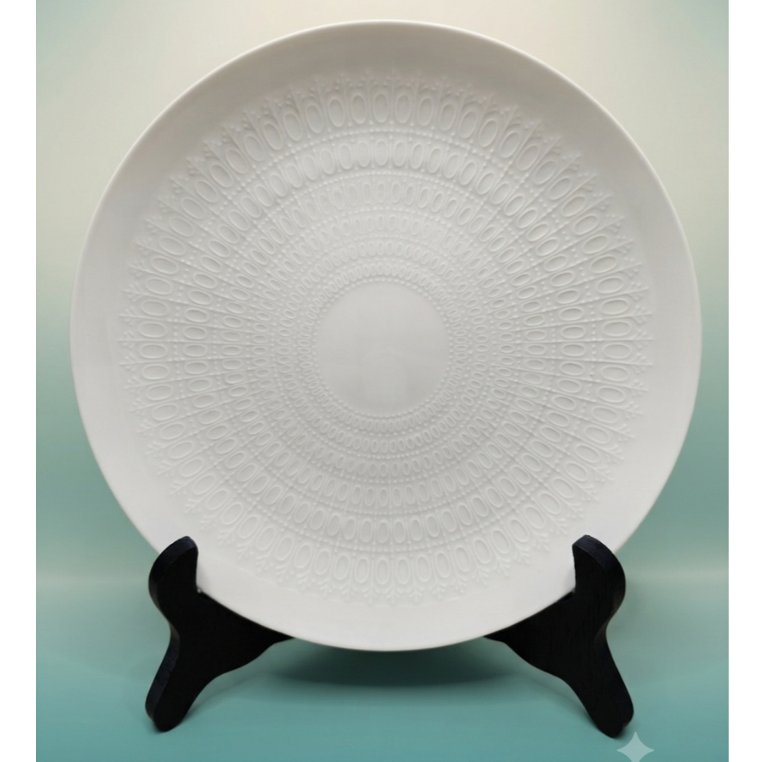 100 Jahre Rosenthal Studio-Linie ĐỨC Romance (All-White) Đĩa Salad