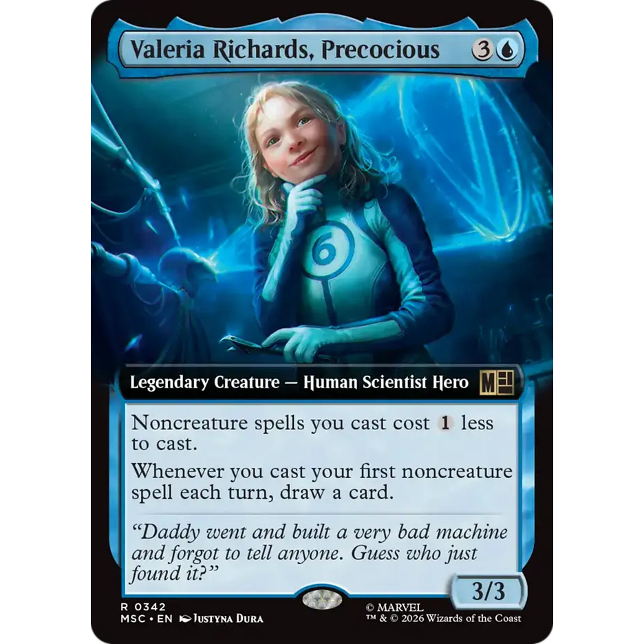 [Marvel Super Heroes Commander] - (MSC) - [Valeria Richards, Precocious] - (R) - [2026]