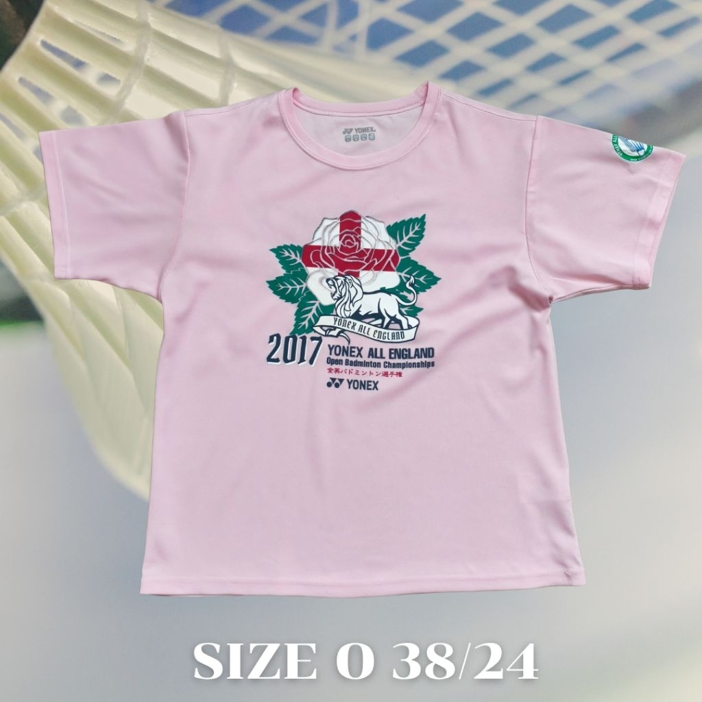 Áo Sơ Mi Thể Thao YONEX Size O Ngực 38 Inch / Dài 24 Inch