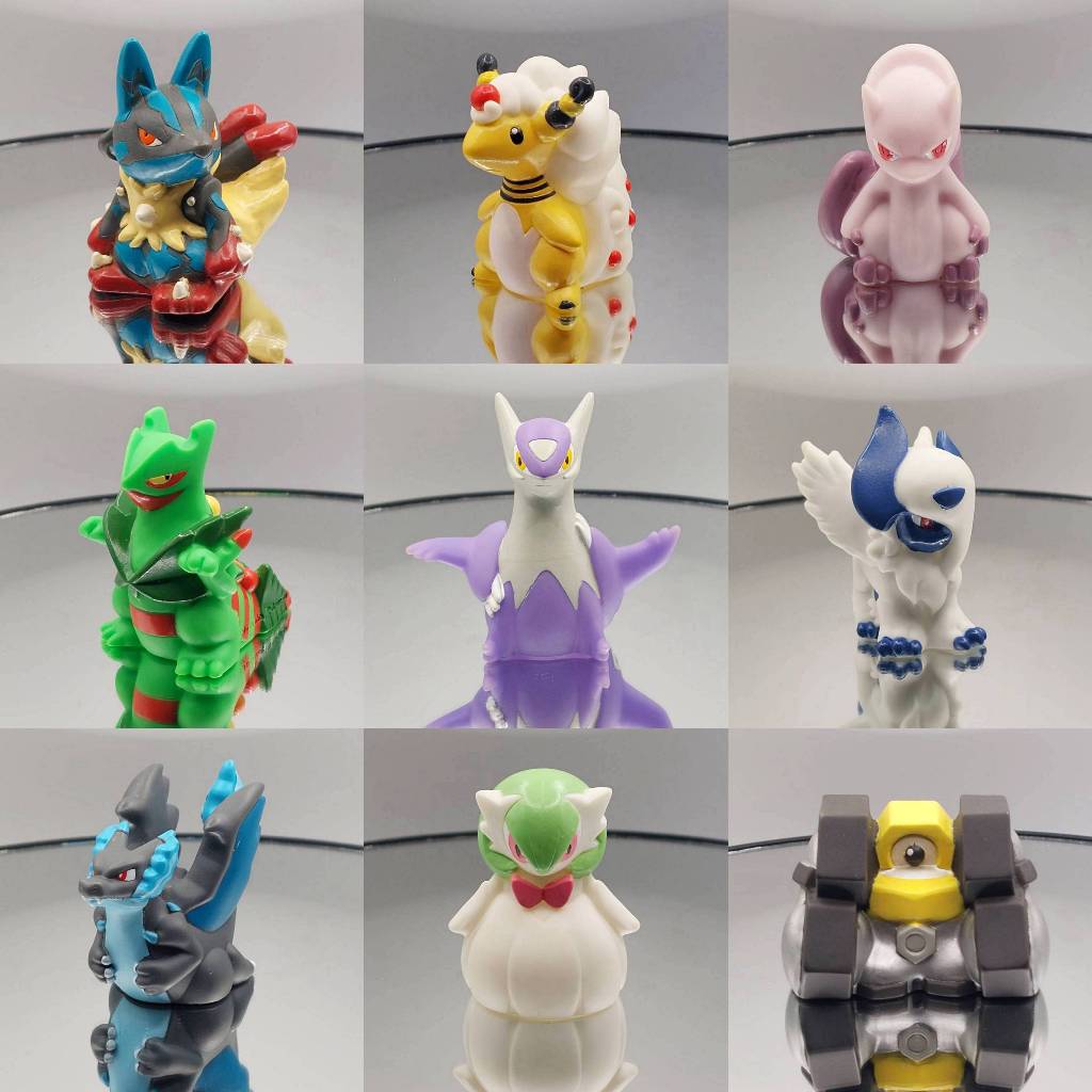 [Đã qua sử dụng] Đeo ngón tay Pokemon Kids Mega Lucario Gardevoir Charizard Sceptile Hình Bandai
