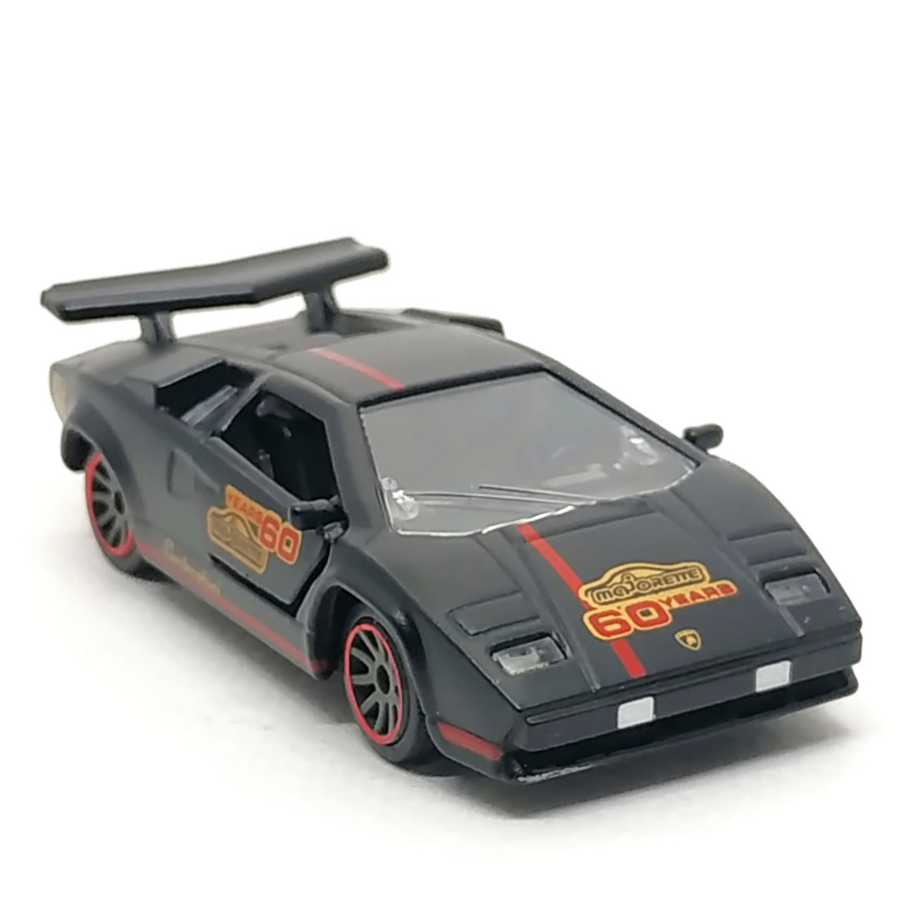 Majorette Lamborghini Countach LP400-60th Anniversary Matte Color Black Wheel Type 5UGRL Cân 1 / 56 