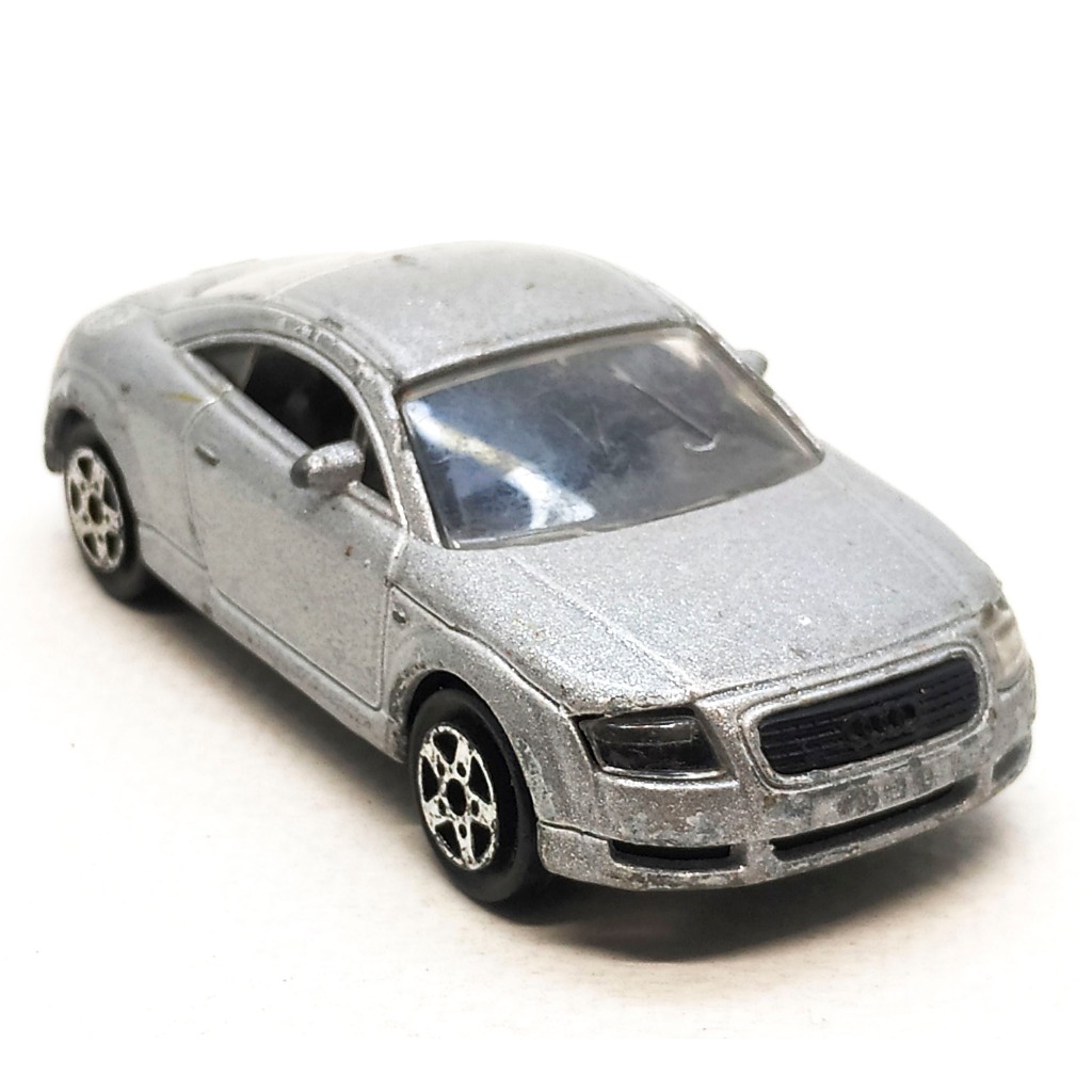 Majorette Audi TT Kim Loại Bạc Cân 1 / 53 (8cm) Mẫu Tay Thứ Hai 001