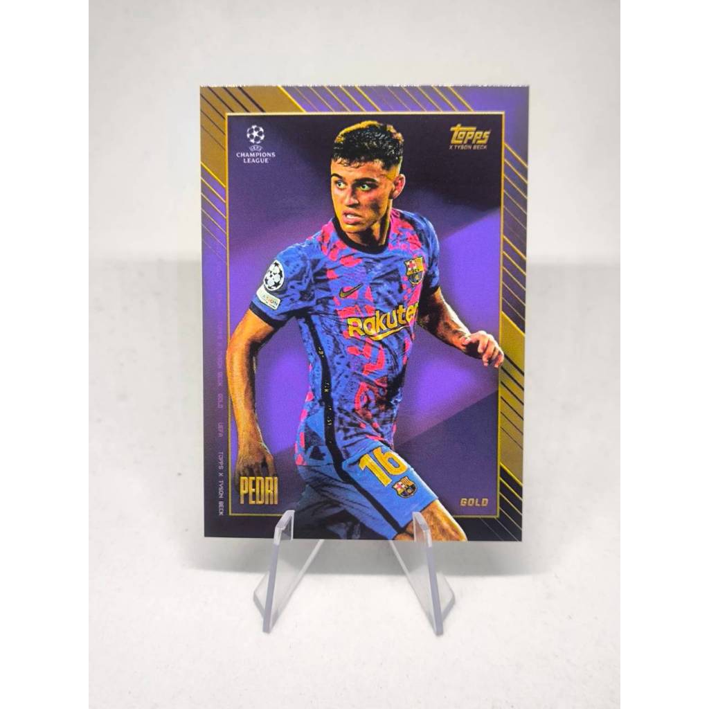 Vàng 2021-22 Topps Gold X Tyson Beck UEFA Champions League Soccer Cards