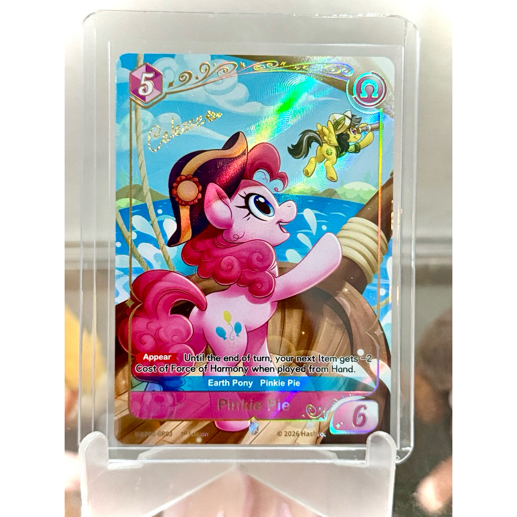 Eng.Ver BP02 Discord My Little Pony Kayou Card Game Cấp GR 1