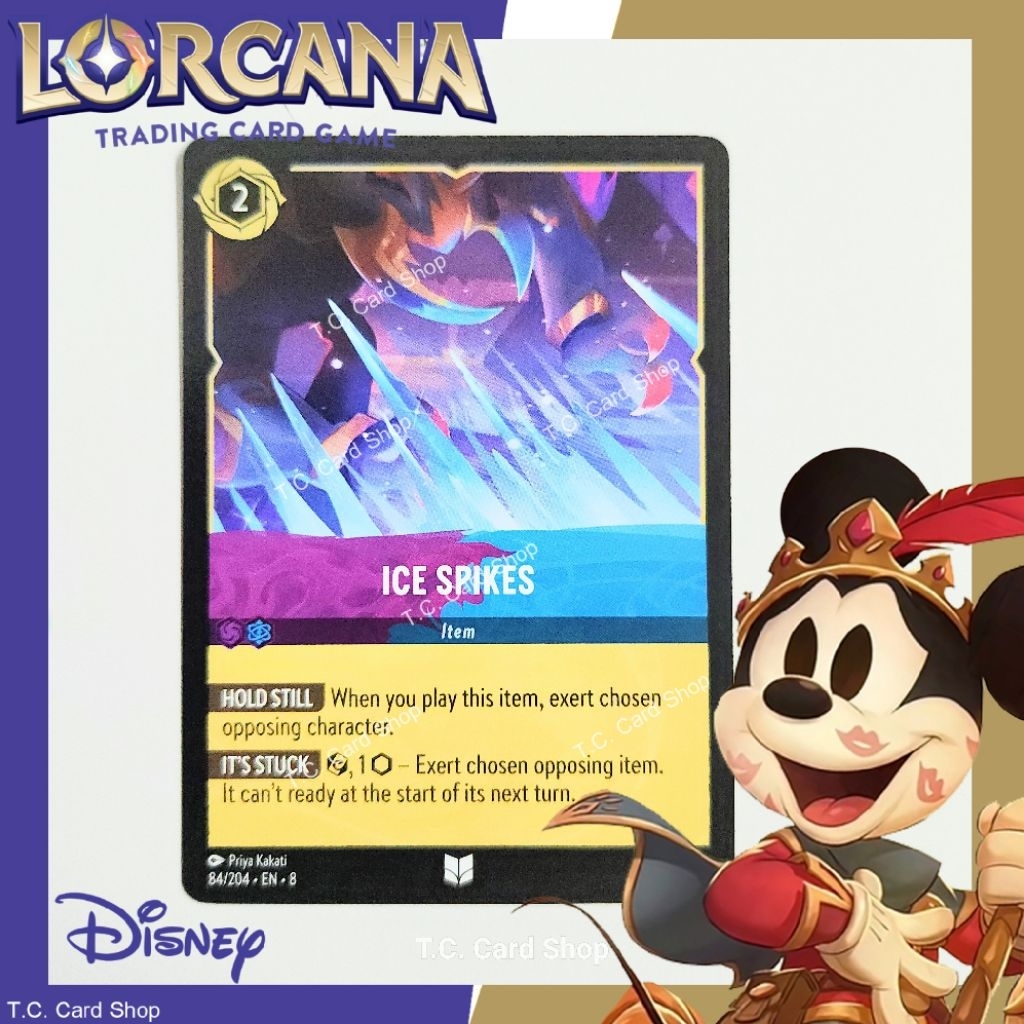 Ice Spike (Item) EN8 84 / 204 U (Reign of Jafar) -Disney Lorcana (Disney Lorcana)