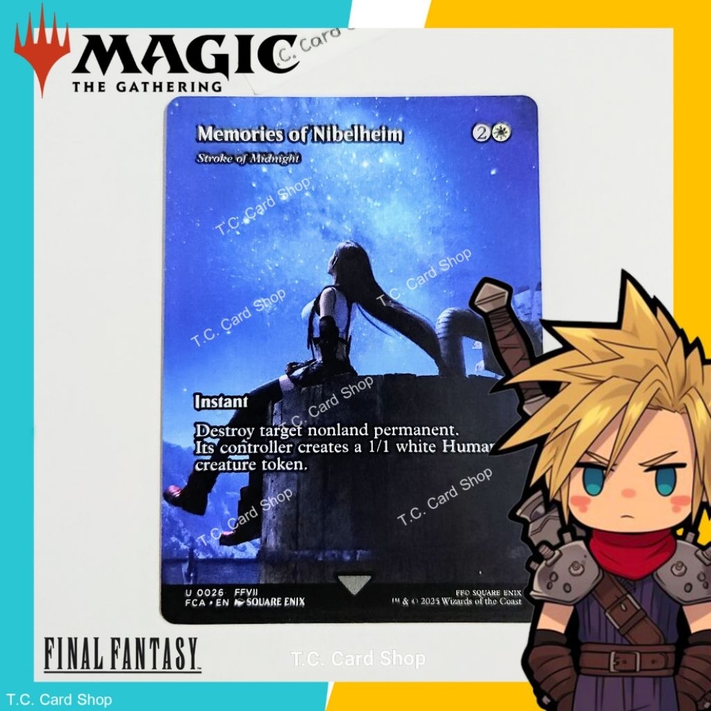 Ký ức của Nibelheim - Stroke of Midnight U0026 FFVII - Final Fantasy - Magic the Gathering (MTG) (FI