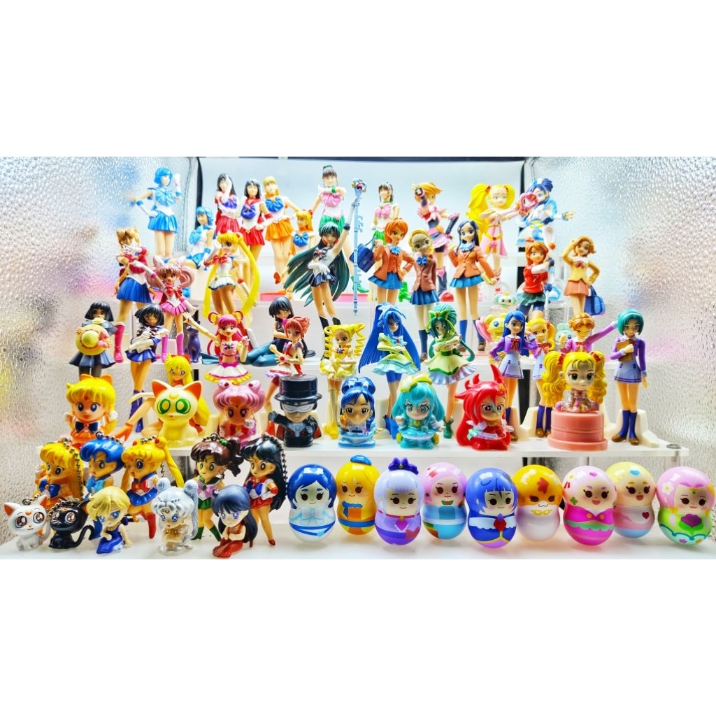 Mô hình nhân vật thủy thủ Pretty Cure hoặc Precure sailormoon gachapon Sailor Moon