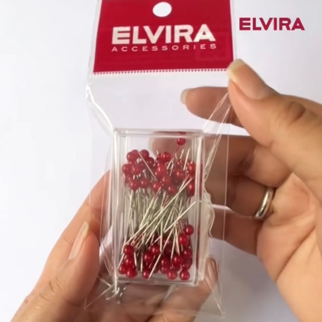 Pin hộp ELVIRA (11-8104-0042) Đỏ / Hồng / Trắng