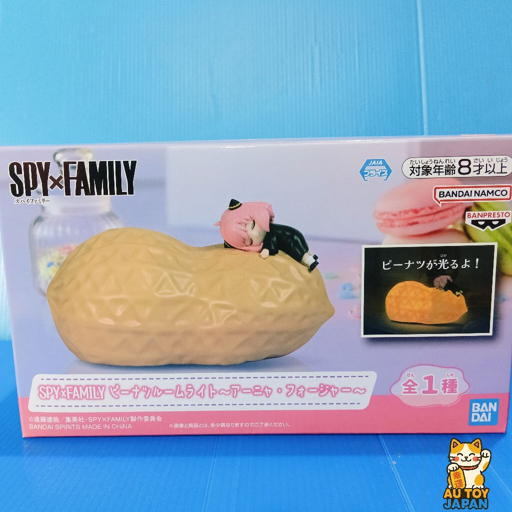 SPYxFAMILY-ANYA FORGER PEANUTS PHÒNG LIGHT Authentic Mới Nhập Khẩu Từ Nhật Bản