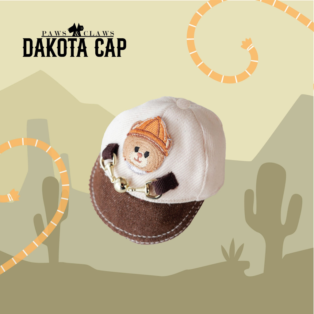 Mũ phụ kiện thú cưng Dakota (Cap) của PAWS & CLAWS