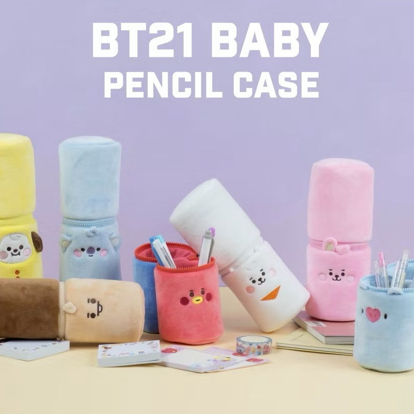 Hộp đựng bút chì BT21 Sản phẩm được cấp phép đích thực 1