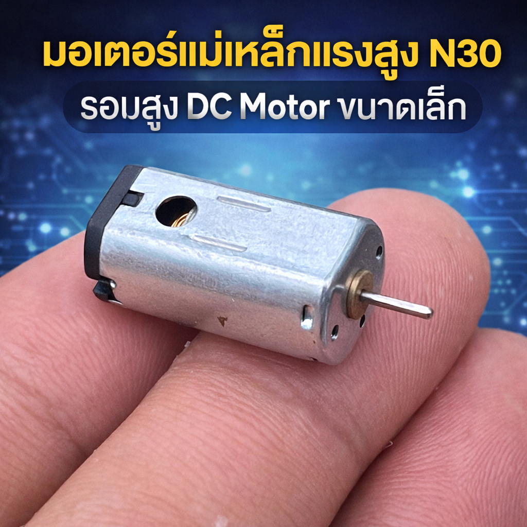Động cơ từ tính công suất cao N30 Chu kỳ DC Kích thước nhỏ để làm việc DIY