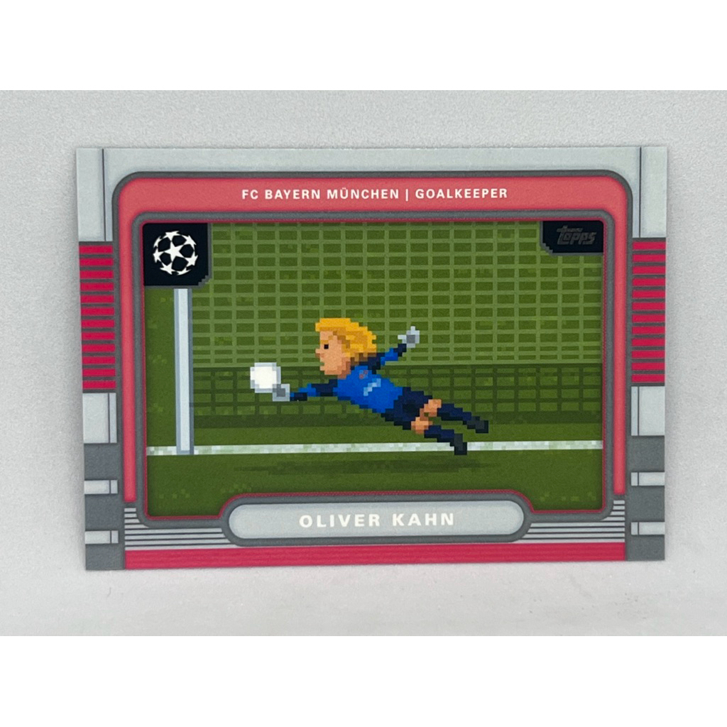 Thẻ bóng đá Topps 2024-2025 UCC Oliver Kahn Đế 8 bit
