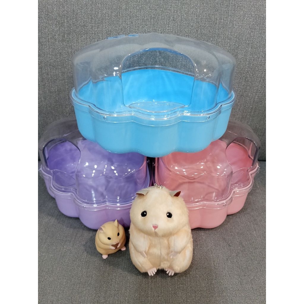Phòng tắm Nhựa Bucatsatate Hamster Heart Ant Winter White