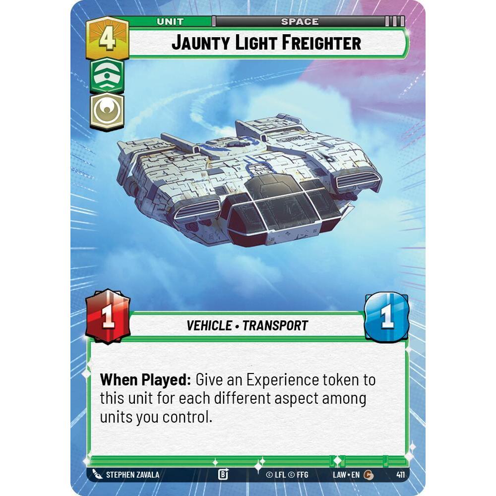 Jaunty Light Frieghter (Hyperspace) - A Lawless Time (LAW) Star Wars: TCG không giới hạn