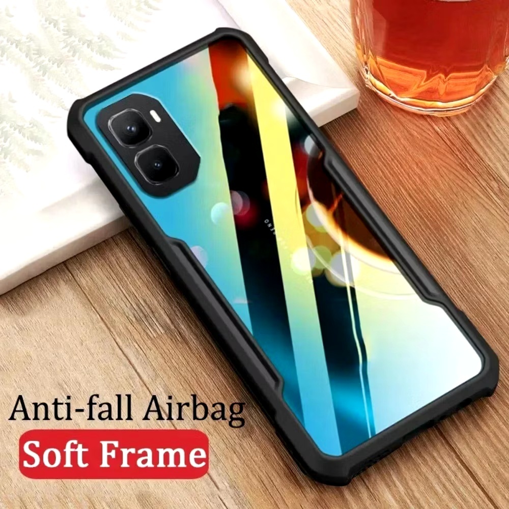 Ốp lưng chống sốc Infinix GT 50 Pro 5G / Infinix GT50 Model Clear Back Color Edge 50Pro / Infinix 50