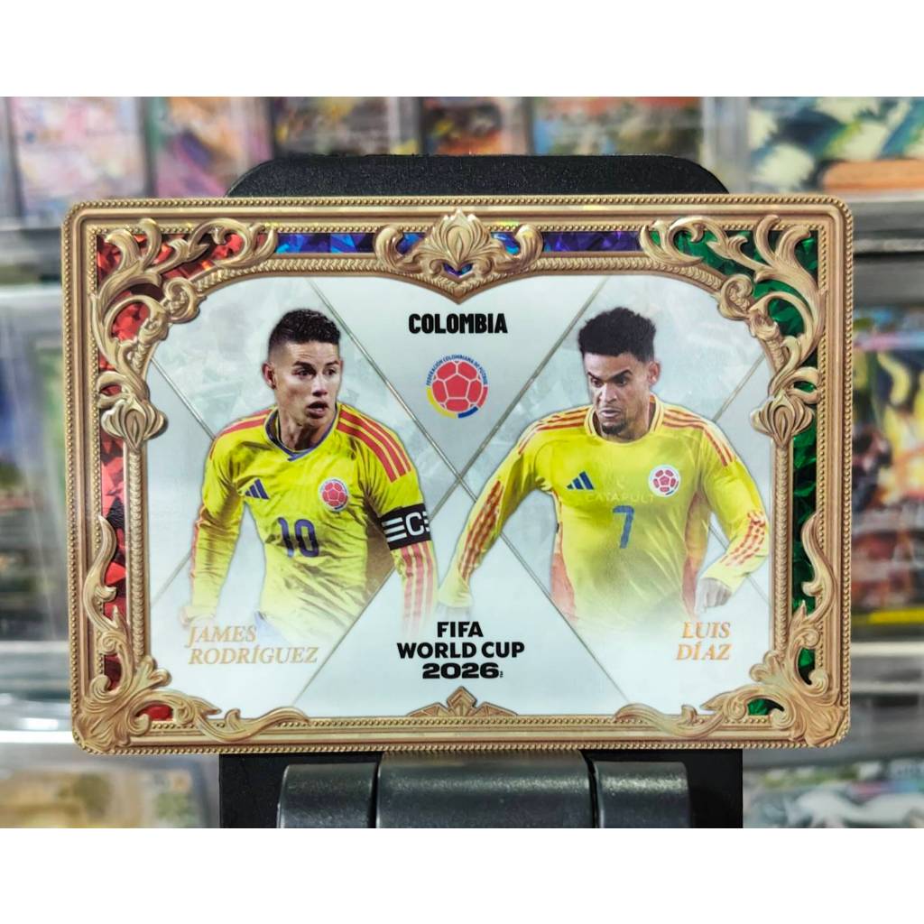 2026 Fifa World Cup Panini Kayou UltraBox Colombia James Rodriguez X Luiz Diaz 138 / 299 (Hộp đen)