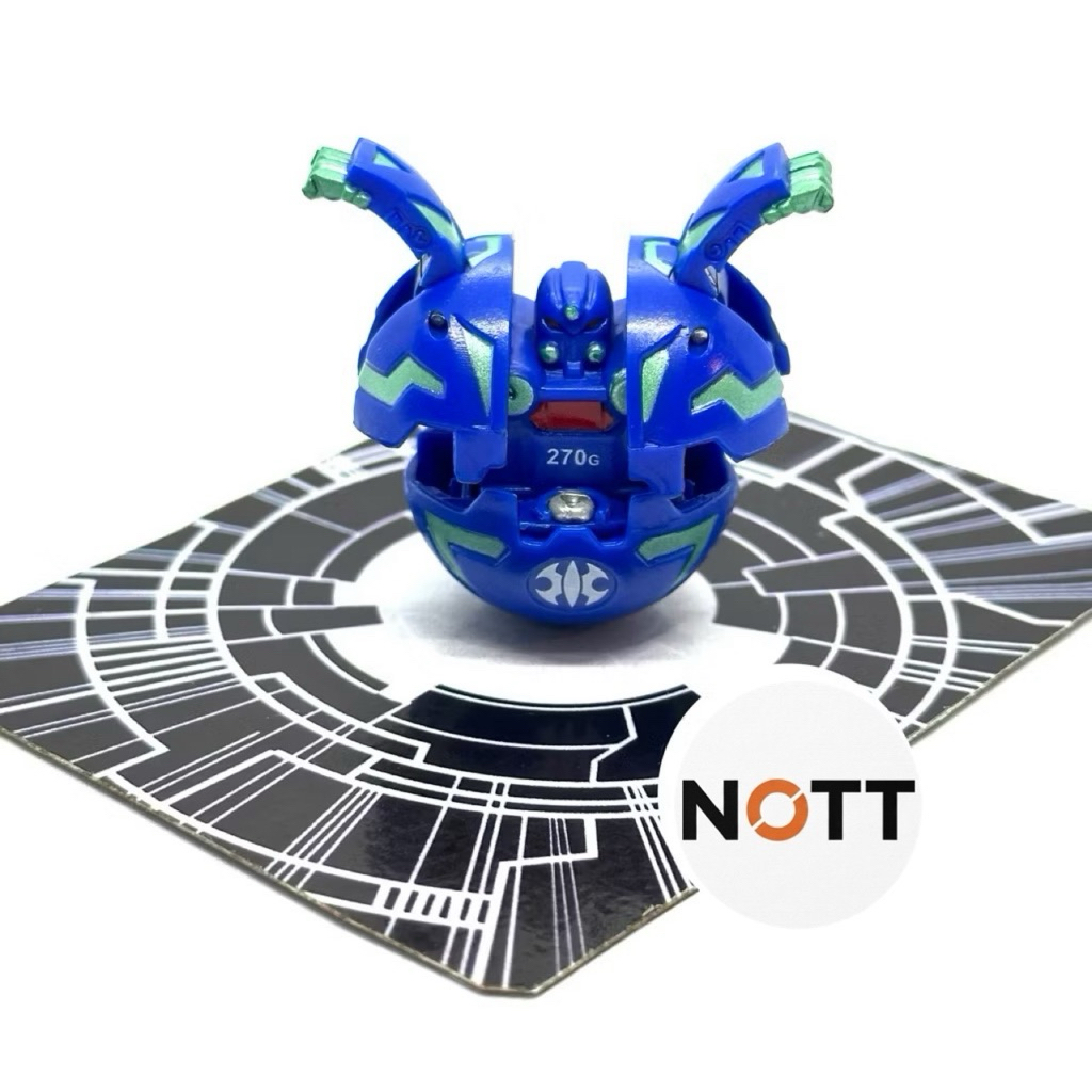 ❈ Bakugan Battle Brawlers B1 Blue Aquos Robotallion (Garrison)
