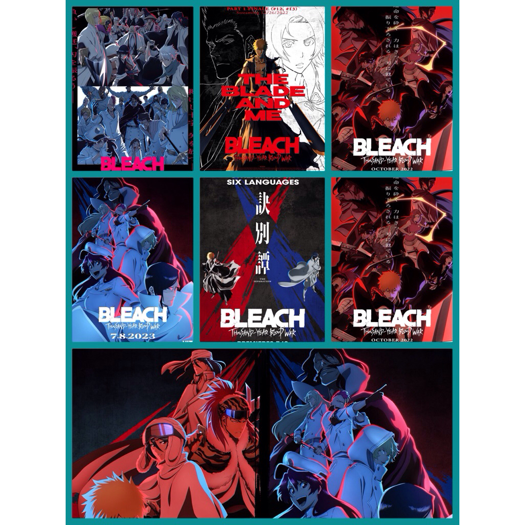 Bleach: Poster Anime Chiến Tranh Máu Ngàn Năm 11.5 X 16,5 Inch