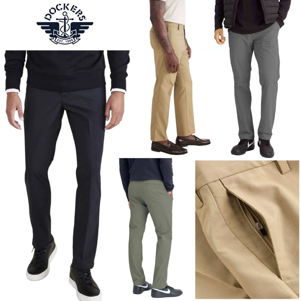 ❈Dockers Signature Go Chino 6 Túi Quần Có Airweave
