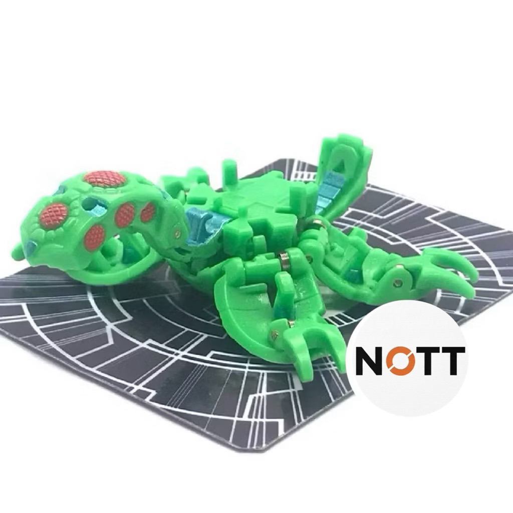 ❈ Bakugan B2 Kẻ xâm lược Ventus Gundalian màu xanh lá cây