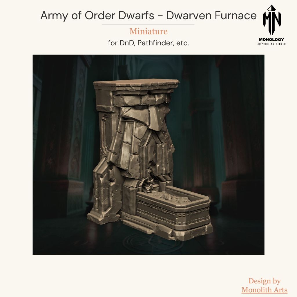 Lò lùn - Army of Order Dwarfs ❈ D & D, Pathfinder, v.v.
