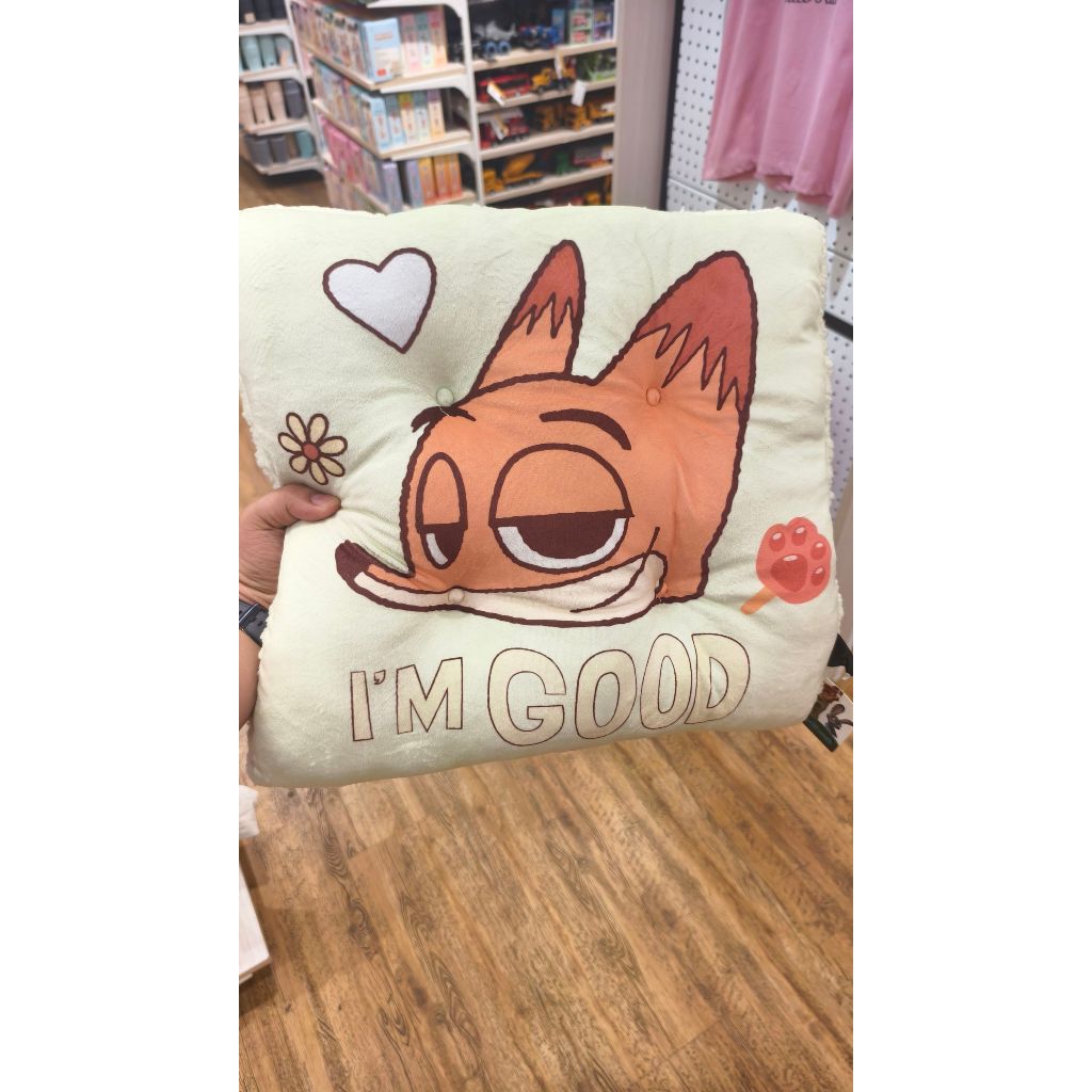 Đệm ngồi Zootopia Fox Size 40x40 CM